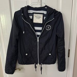 Abercrombie & Fitch Navy Utility Jacket